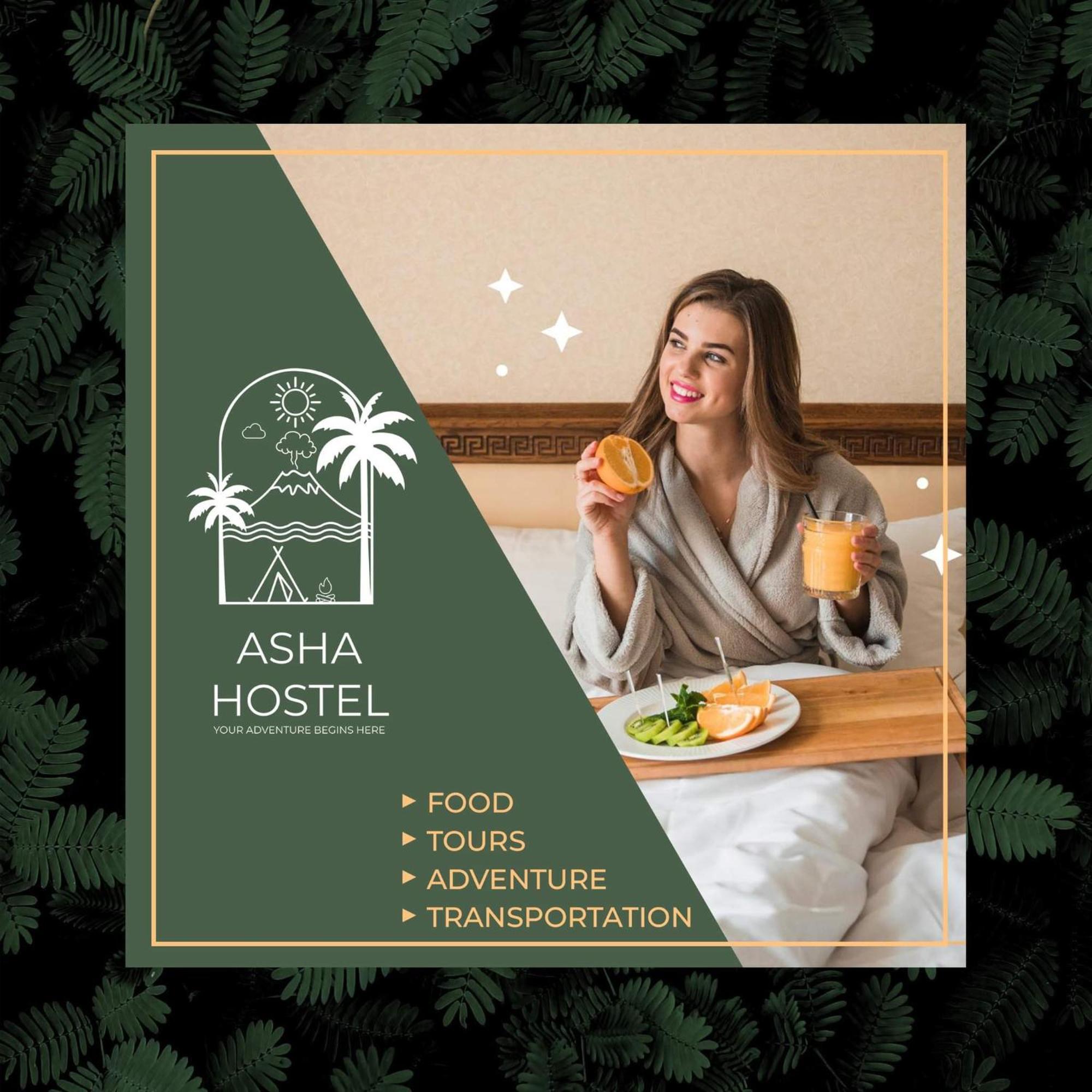 Asha Hostel La Fortuna Zewnętrze zdjęcie